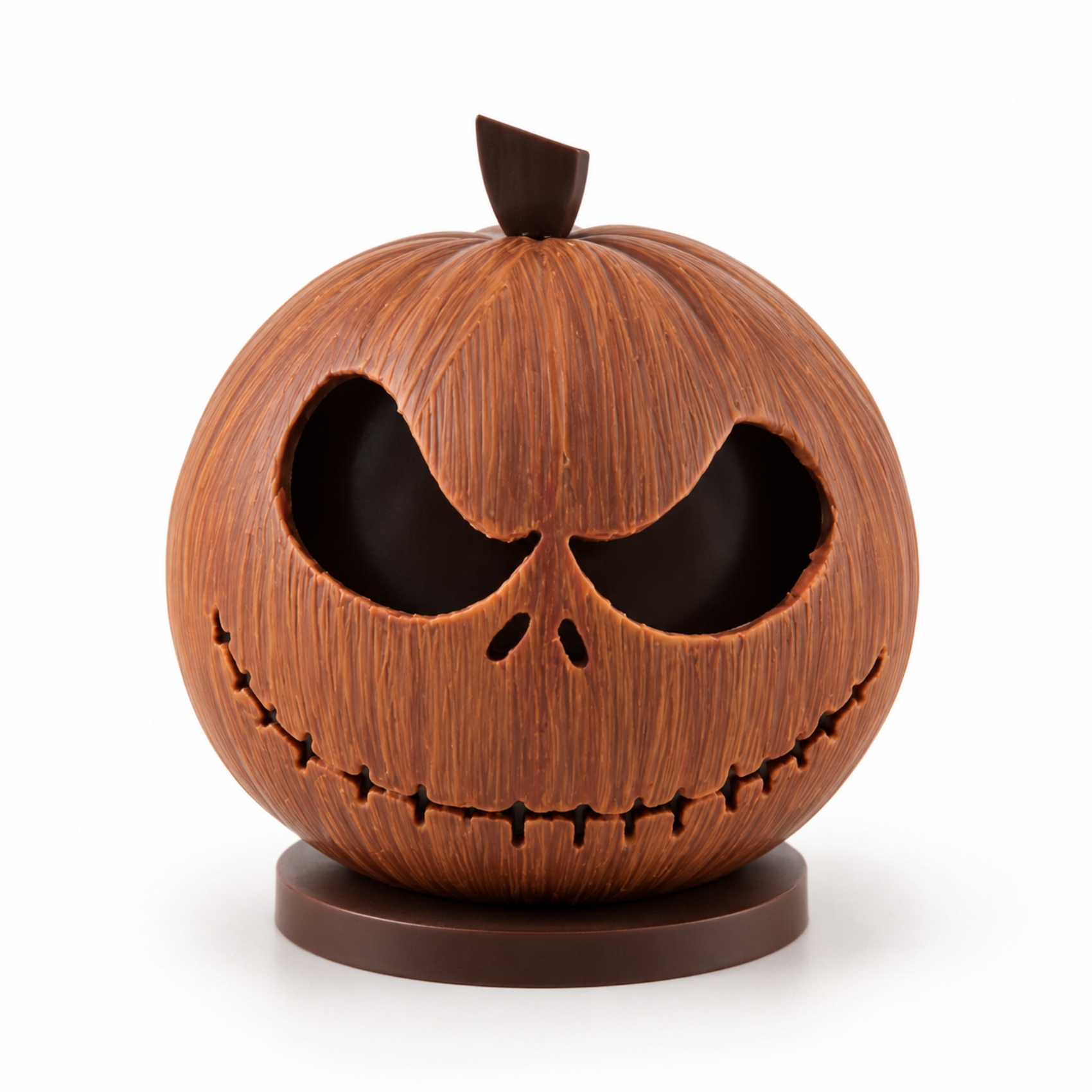 Citrouille d'Halloween en chocolat au lait
