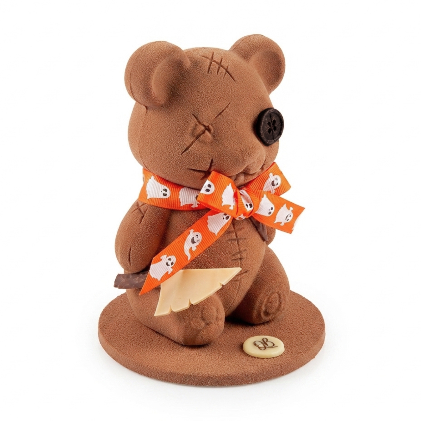 Ourson d"Halloween en chocolat au lait