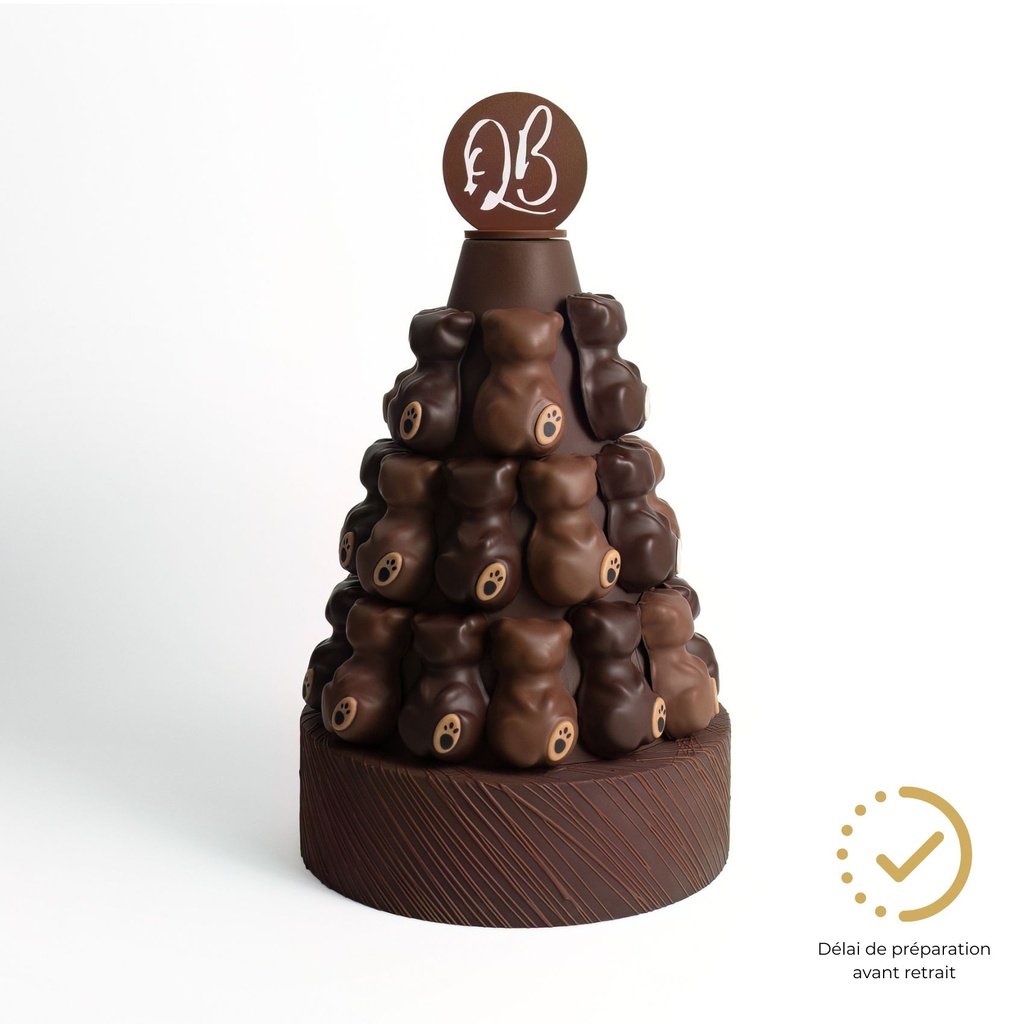 Pyramide d'oursons guimauve (28) QB