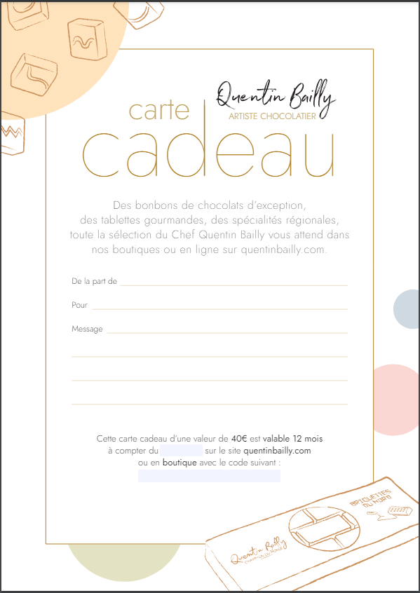 Carte-cadeau QB 40€