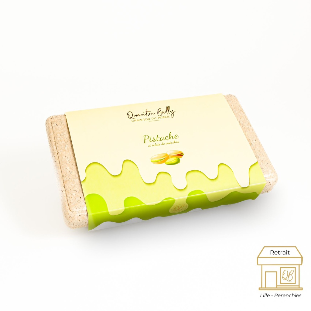 Crème glacée pistache litre QB