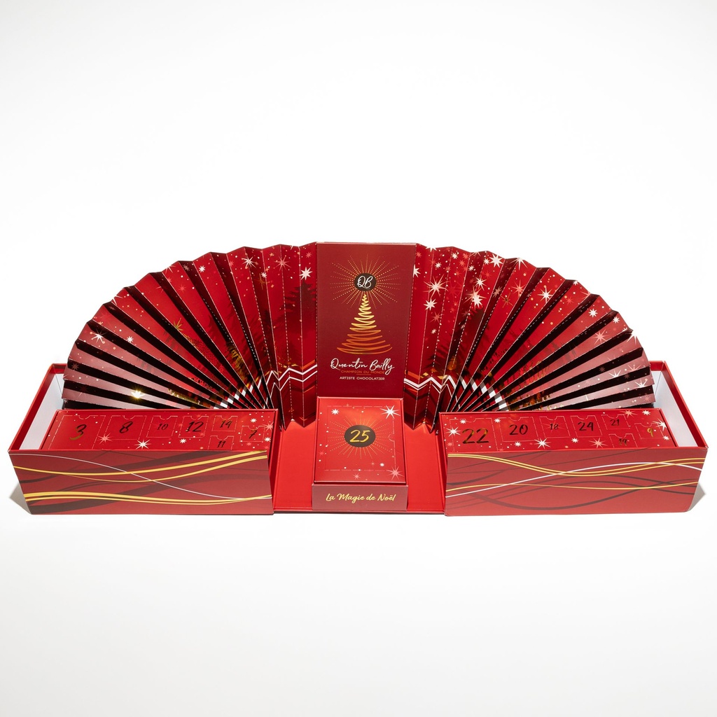 Calendrier de l'avent 2025 l'éventail QB