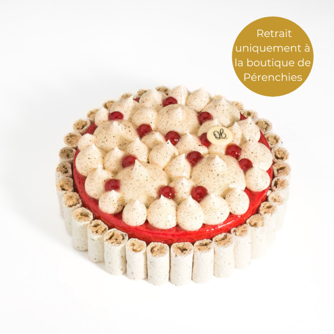Vacherin glacé framboise QB