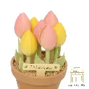 Pot de tulipes pour la fête des mères QB