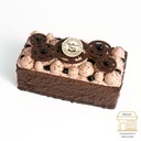 Bûche Chocolat Vanille QB
