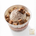 Crème glacée vanille & cookie pot individuel QB