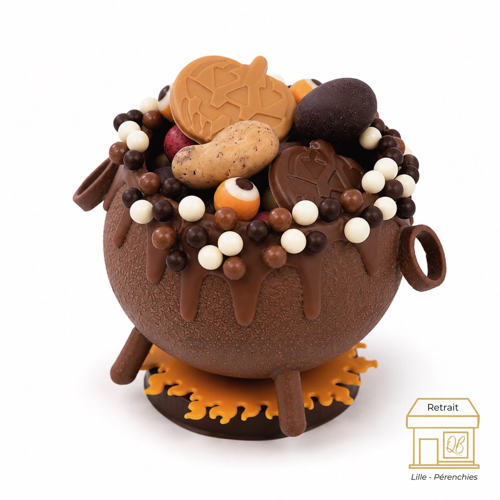Chaudron Gourmand d'Halloween QB