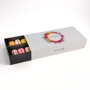 Assortiment macarons par 16 QB