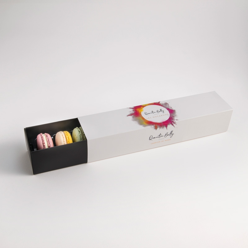 Assortiment macarons par 8 QB