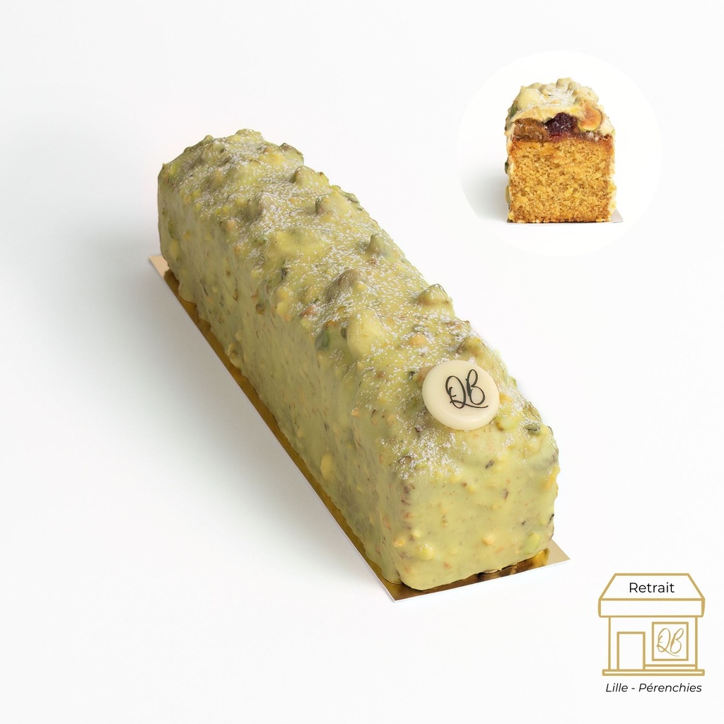 Cake pistache griotte QB