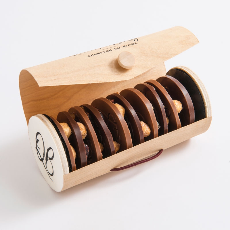 Mendiants assortiment noir et lait QB