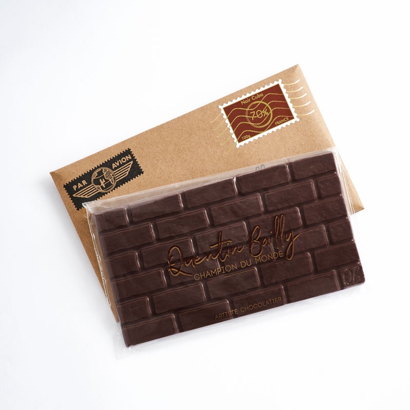 Tablette noir 75% de cacao minimum pur Cuba QB
