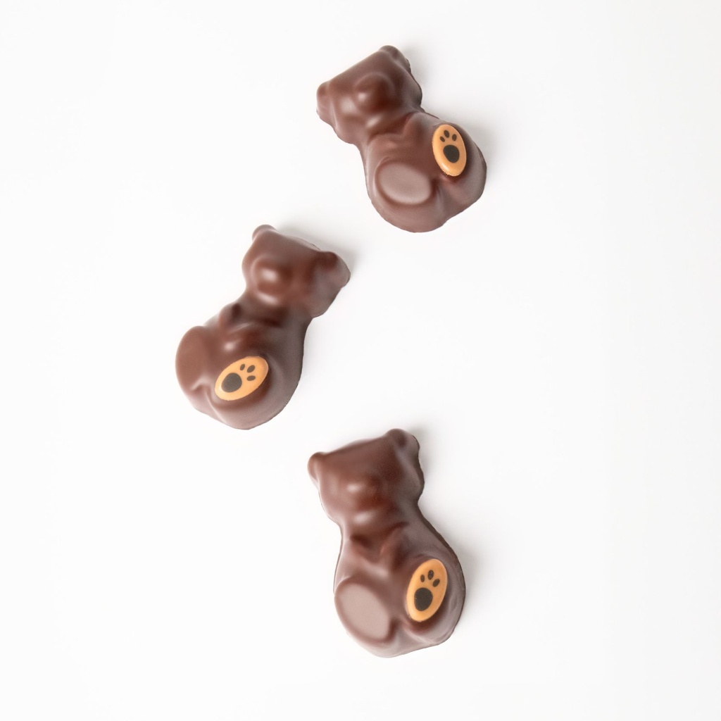 Ourson guimauve noir QB