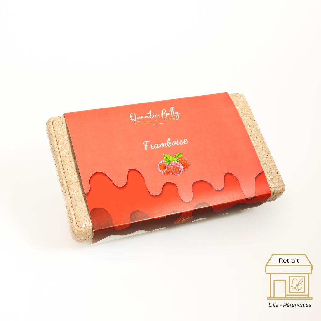 Sorbet framboise litre QB
