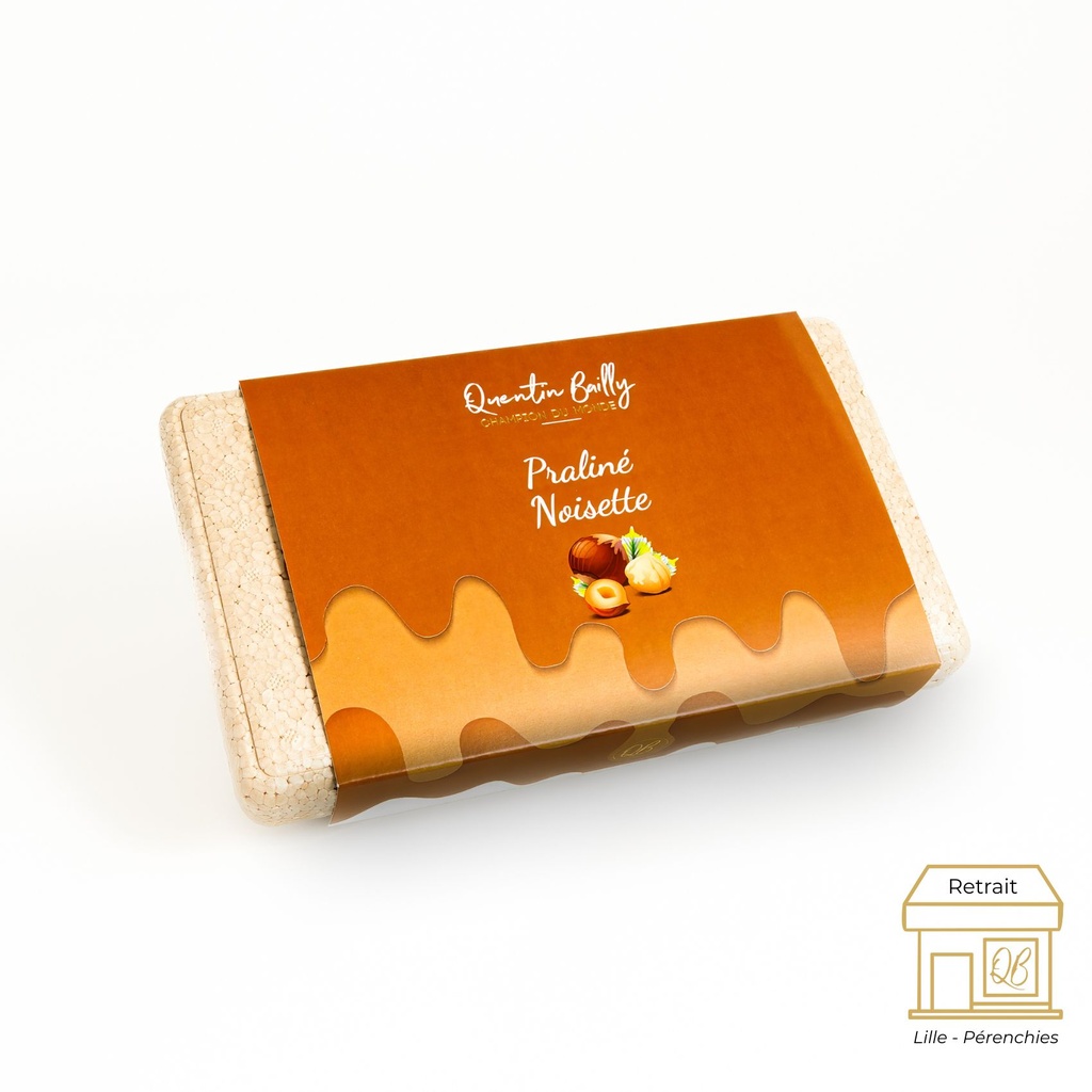 Crème glacée noisette litre QB