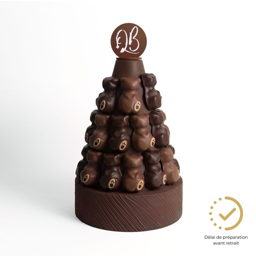 Pyramide d'oursons guimauve (28) QB