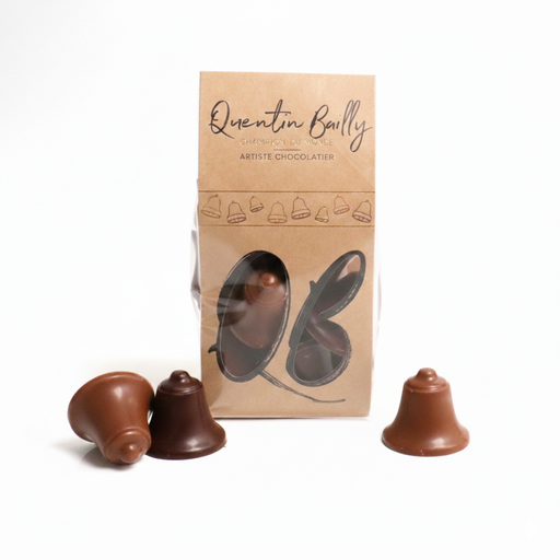 Sachet cloches gianduja mix QB