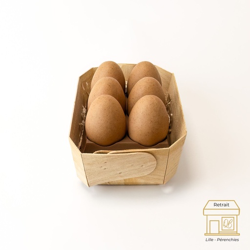 Barquette d'œufs QB