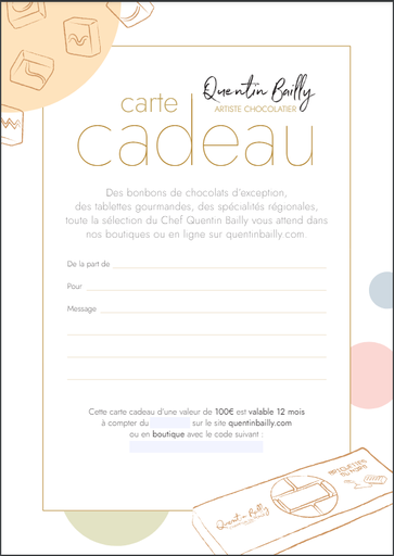 Carte-cadeau QB 100€