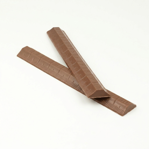 La Règle en chocolat au lait QB