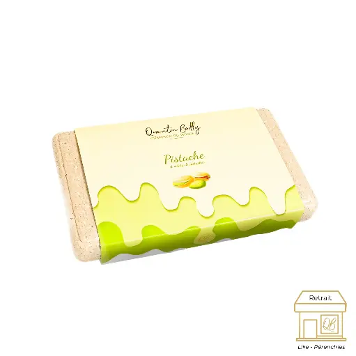 Crème glacée pistache litre QB