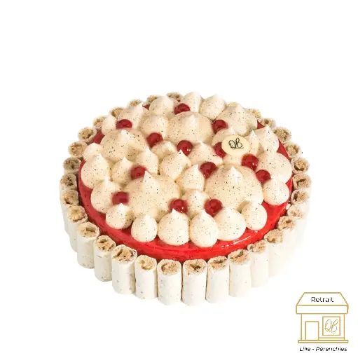 Vacherin glacé framboise QB