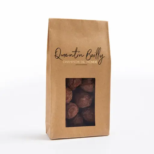 Sachet de 15 truffes Chocolat au lait Exotique QB