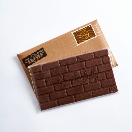 Tablette lait 50% de cacao minimum Martinique QB