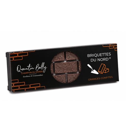 Briquettes du Nord® saveur Oranges confites QB