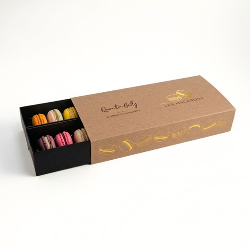 Assortiment macarons par 16 QB