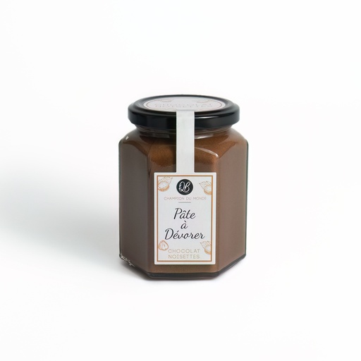 Pâte à dévorer chocolat noisette QB