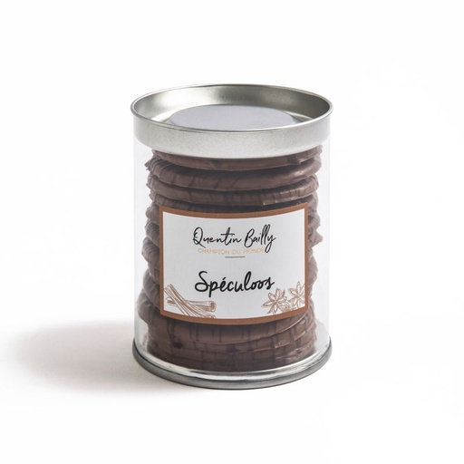 Sablés spéculoos et chocolat au lait QB