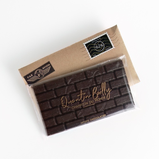 Tablette noir 66% de cacao minimum et fleur de sel QB