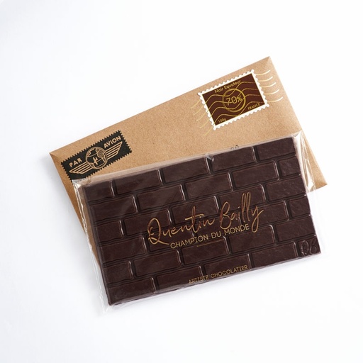 Tablette noir pur Equateur 70% de cacao minimum QB