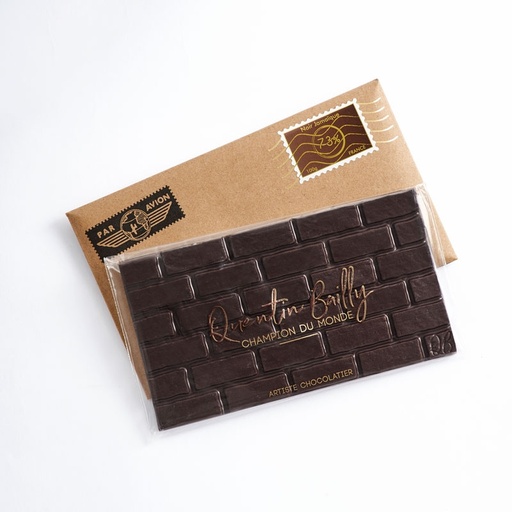 Tablette noir pur Jamaïque 73% de cacao minimum QB