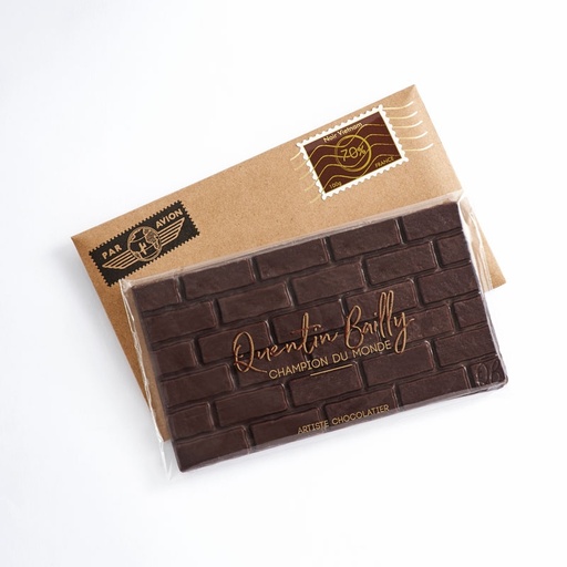 Tablette noir pur Vietnam 70% de cacao QB