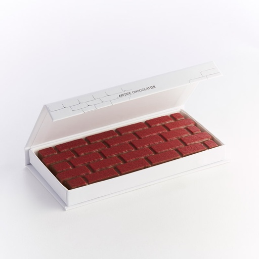 Tablette fourrée douceur lait 40% de cacao au praliné amande/noisette QB