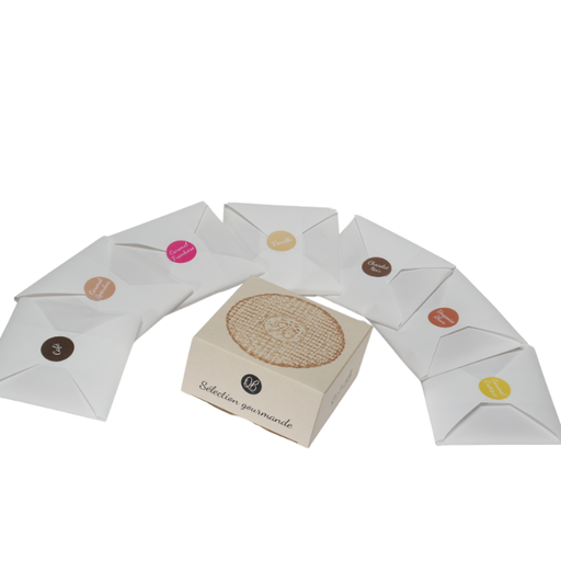 Gaufres fourrées assortiments QB