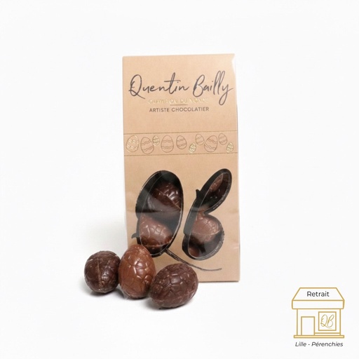 Sachet œufs praliné mix QB