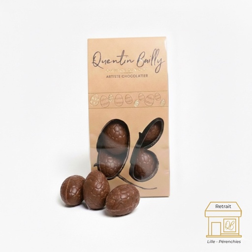 Sachet œufs praliné lait QB
