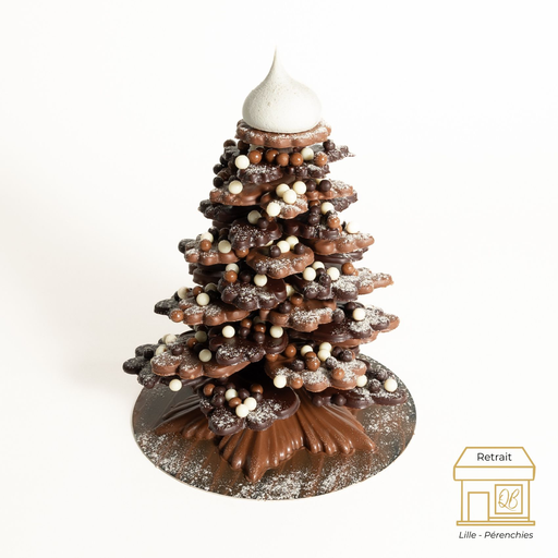 Sapin billes croustillantes Noël mixte QB